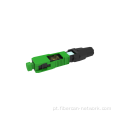 Conector de campo de fibra óptica LC (conector rápido)